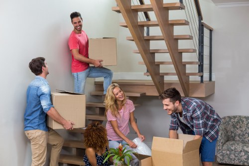Packing office equipment safely for a Hammersmith relocation