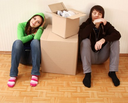 Organized storage unit in Hammersmith for life transitions