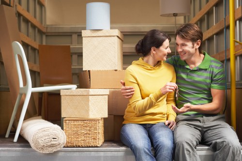 Business and household belongings safely stored in a Hammersmith storage unit