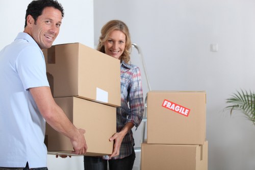 Hammersmith man and van service transporting office furniture